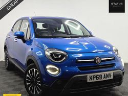 Blue Used 2019 Fiat 500X Cross SUV | £6,495 (Super price)