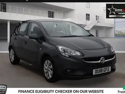 Grey Used 2018 Vauxhall Corsa Design Edition Hatchback | £8,740 (Fair price)