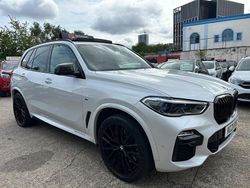 White Used 2021 BMW X5 M Sport SUV | £42,495 (Expensive)