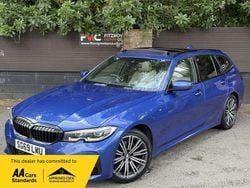 Blue Used 2019 BMW 320 M Sport Estate | £22,995 (Expensive)