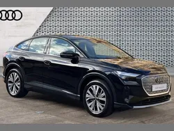 Black Used 2023 Audi Q4 Sportback e-tron Sport SUV | £29,975