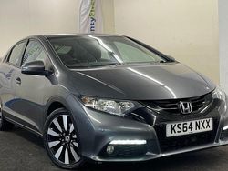 Grey Used 2015 Honda Civic S Hatchback | £5,295 (Good price)