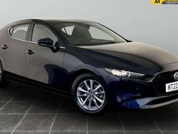 Blue Used 2022 Mazda 3 Hatchback | £16,495 (Fair price)