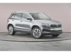 Graphite grey metallic Used 2024 Skoda Karoq SE L SUV | £24,588 (Fair price)