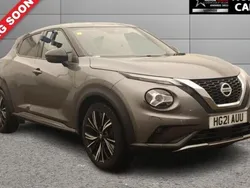 Grey Used 2021 Nissan Juke Tekna+ SUV | £13,800 (Fair price)