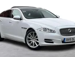 White Used 2015 Jaguar XJ Luxury Sedan | £5,990