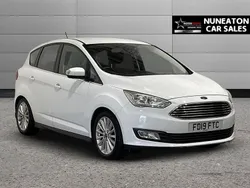 White Used 2019 Ford C-MAX Titanium MPV | £12,350 (Expensive)