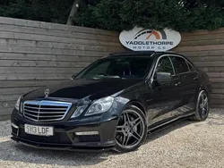 Black Used 2013 Mercedes E63 AMG AMG Sedan | £16,995