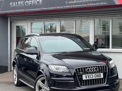 Black Used 2013 Audi Q7 S-line plus SUV | £12,995 (Fair price)