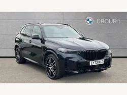 Black Used 2023 BMW X5 M Sport SUV | £64,500 (A bit pricey)