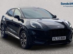 Agate black (premium paint) Used 2023 Ford Puma Gen-E ST-Line Hatchback | £16,610 (Fair price)