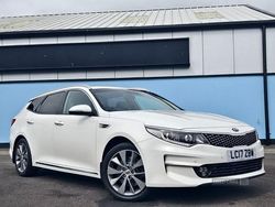 White Used 2017 Kia Optima 3 Estate | £8,450 (Fair price)
