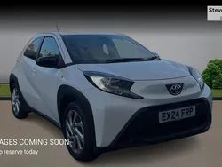 White Used 2024 Toyota Aygo PURE Hatchback | £15,750 (Fair price)