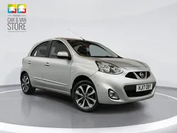 Silver Used 2017 Nissan Micra N-TEC Hatchback | £5,499 (Fair price)