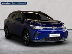 Blue New 2025 VW ID.4 Pure SUV | £25,817 (Good price)