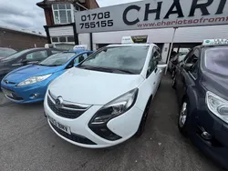 White Used 2013 Vauxhall Zafira Tourer SRi MPV | £4,295 (Fair price)