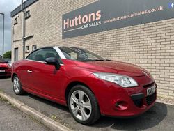 Red Used 2010 Renault Mégane Cabriolet Dynamique Cabriolet | £3,495