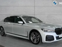 Silver Used 2020 BMW 740L M Sport Sedan | £31,549