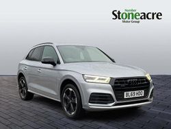 Silver Used 2019 Audi Q5 Black Edition SUV | £21,790 (Fair price)