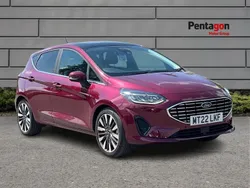 Red Used 2022 Ford Fiesta Titanium Hatchback | £16,495 (A bit pricey)