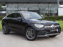 Black Used 2020 Mercedes GLC300e AMG line Coupe | £28,685 (A bit pricey)