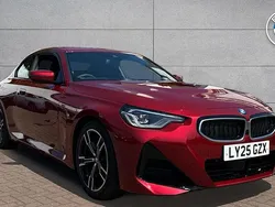 Red Used 2025 BMW 220 M Sport Coupe | £33,444 (Good price)