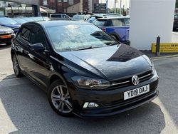 Black Used 2019 VW Polo R-line Hatchback | £12,495 (Fair price)