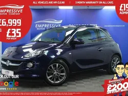 Blue Used 2016 Vauxhall Adam Jam Hatchback | £6,999 (Fair price)