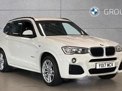 White Used 2017 BMW X3 M Sport SUV | £14,995 (Good price)