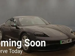Black Used 2022 Porsche Taycan Performance Package Sedan | £44,999 (Good price)