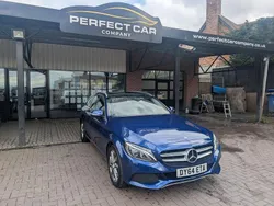 Blue Used 2014 Mercedes C220 Premium Estate | £8,995 (A bit pricey)