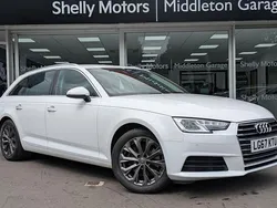 White Used 2017 Audi A4 Estate | £10,188 (Fair price)
