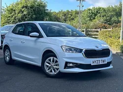 Moon white metallic Used 2023 Skoda Fabia Comfort Hatchback | £14,995 (Fair price)