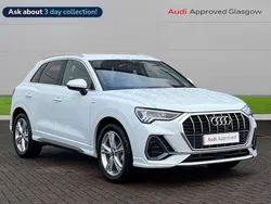 White Used 2024 Audi Q3 S-Line SUV | £32,673 (Fair price)