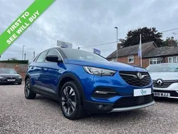 Blue Used 2019 Vauxhall Grandland X Sport SUV | £14,995
