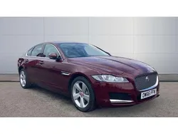 Red Used 2017 Jaguar XF Portfolio Sedan | £14,160 (Fair price)