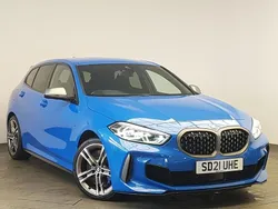 Blue Used 2021 BMW M135 Comfort Edition Hatchback | £23,498 (Fair price)