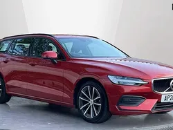 Red Used 2021 Volvo V60 Momentum Estate | £21,480 (Fair price)