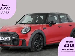 Red Used 2021 Mini Cooper Hatch Hatchback | £17,146 (Fair price)