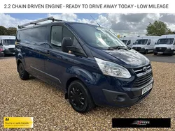 Blue Used 2013 Ford Transit Custom Trend Van | £8,990 (Good price)