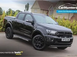 Black Used 2022 Ford Ranger Wildtrack Pickup | £25,194 (Expensive)