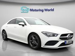 White Used 2020 Mercedes CLA180 AMG line Sedan | £21,800 (Fair price)