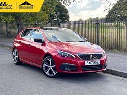 Red Used 2017 Peugeot 308 GT-line Hatchback | £7,495 (Fair price)