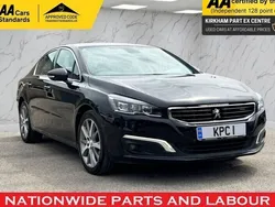 Black Used 2018 Peugeot 508 GT-line Sedan | £8,995 (Super price)