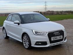 White Used 2017 Audi A1 S-Line Hatchback | £8,295 (Fair price)