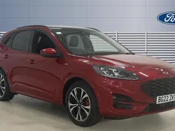 Red Used 2022 Ford Kuga ST-Line X SUV | £21,625 (Fair price)