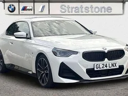 White Used 2024 BMW 220 M Sport Coupe | £29,995 (Fair price)