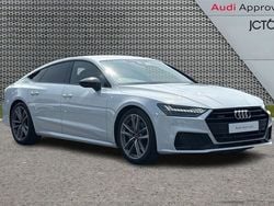 White Used 2022 Audi A7 Black Edition Hatchback | £34,666 (Fair price)