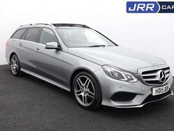 Silver Used 2015 Mercedes E300 AMG Line Premium Estate | £10,780 (Expensive)