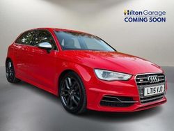Red Used 2015 Audi S3 Sportback Design Hatchback | £16,000